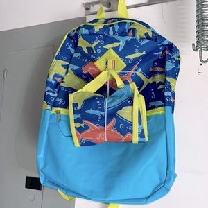 Kids Shark Beach BackPack